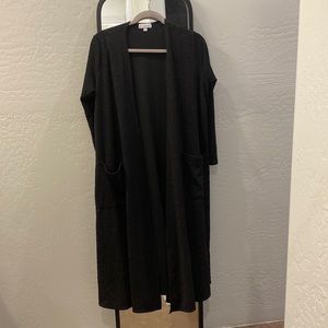 Black LulaRoe duster